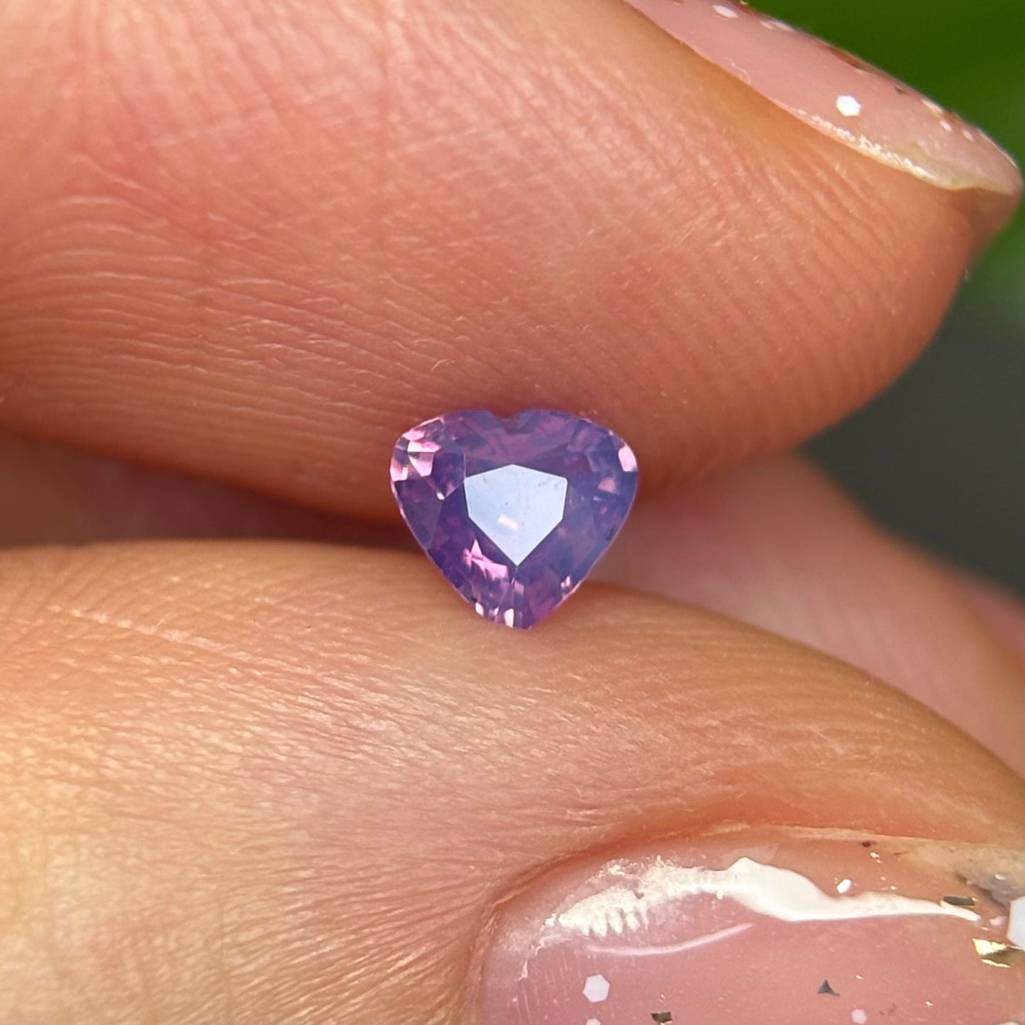 0.31ct Natural Pink Milky Sapphire Vietnam.