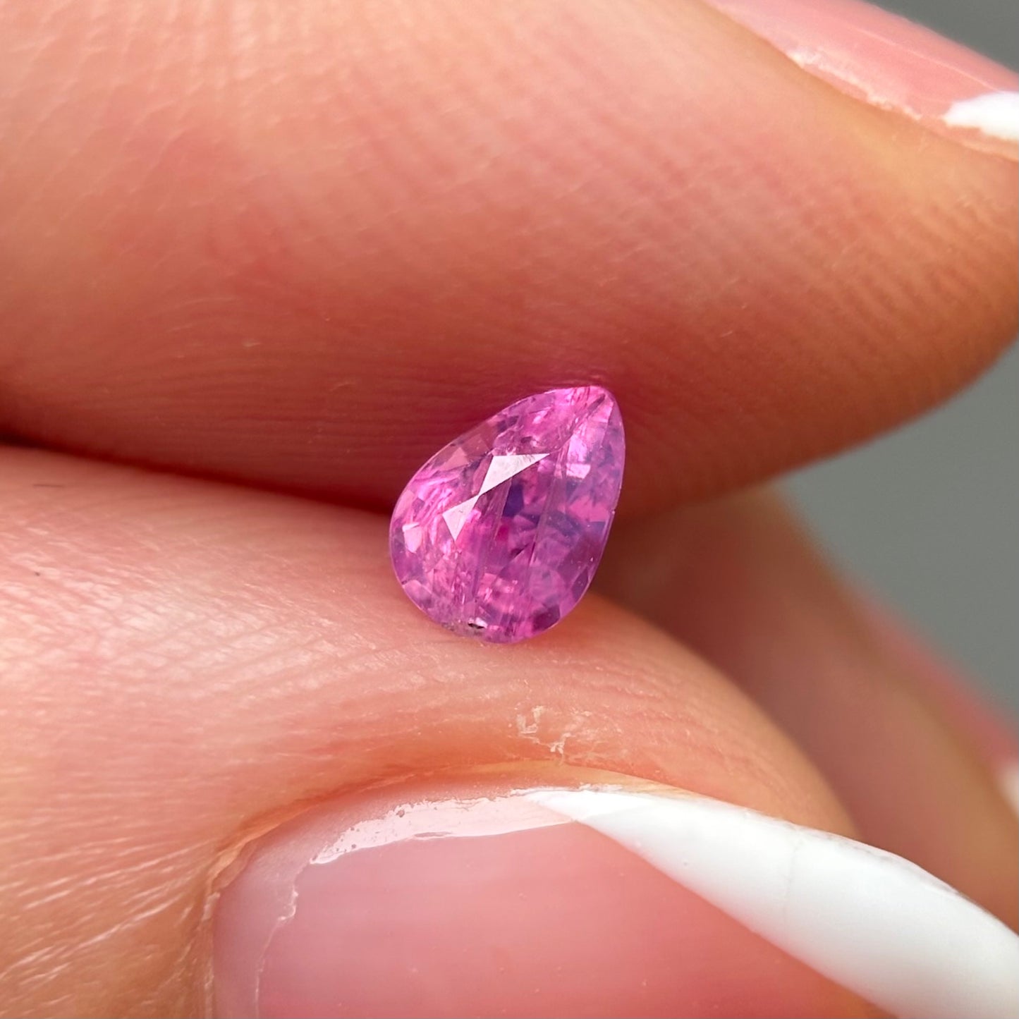 0.45ct Natural Milky Pink Sapphire Vietnam