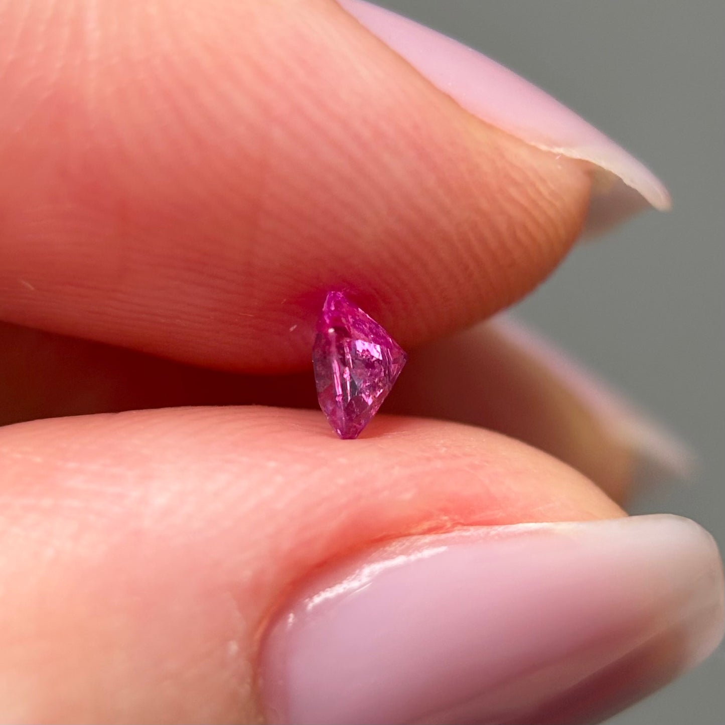 0.42ct Natural Milky Pink Sapphire Vietnam