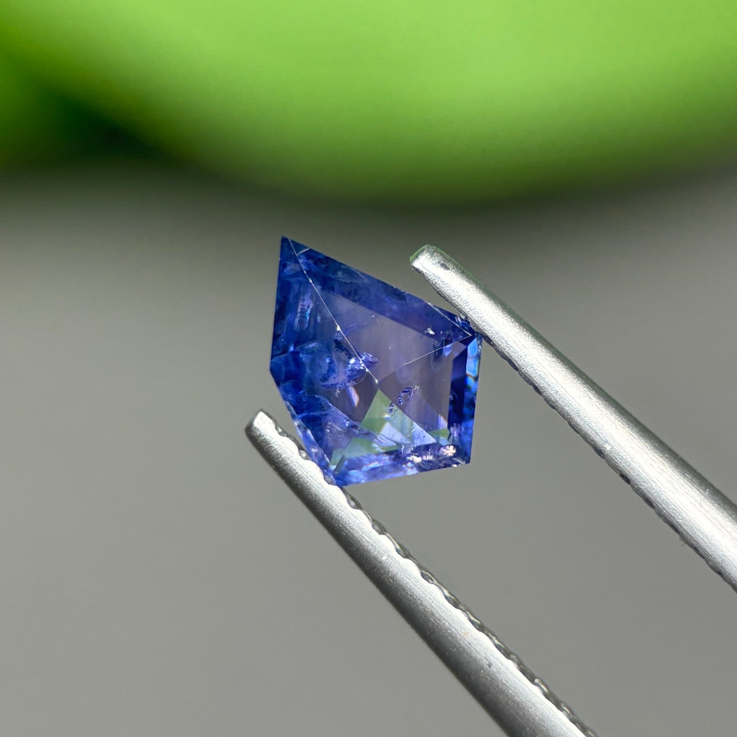 0,59 Natural Blue Milky Sapphire Vietnam. Freeform. No Treatment Milky Sapphire Luc Yen.