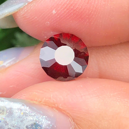 2,22ct Natural Brown-Red Garnet Vietnam. Round Shape. No Treatment Garnet Luc Yen.