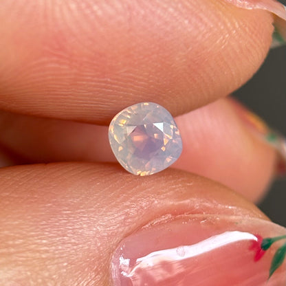 0.57ct Natural White Milky Sapphire Vietnam.