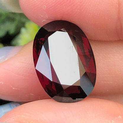 9,12ct Natural Reddish Brown Spinel Vietnam. Round Shape. No Treatment, No Heat Spinel Luc Yen.