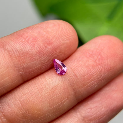 0.29ct Natural Pink Milky Sapphire Vietnam.