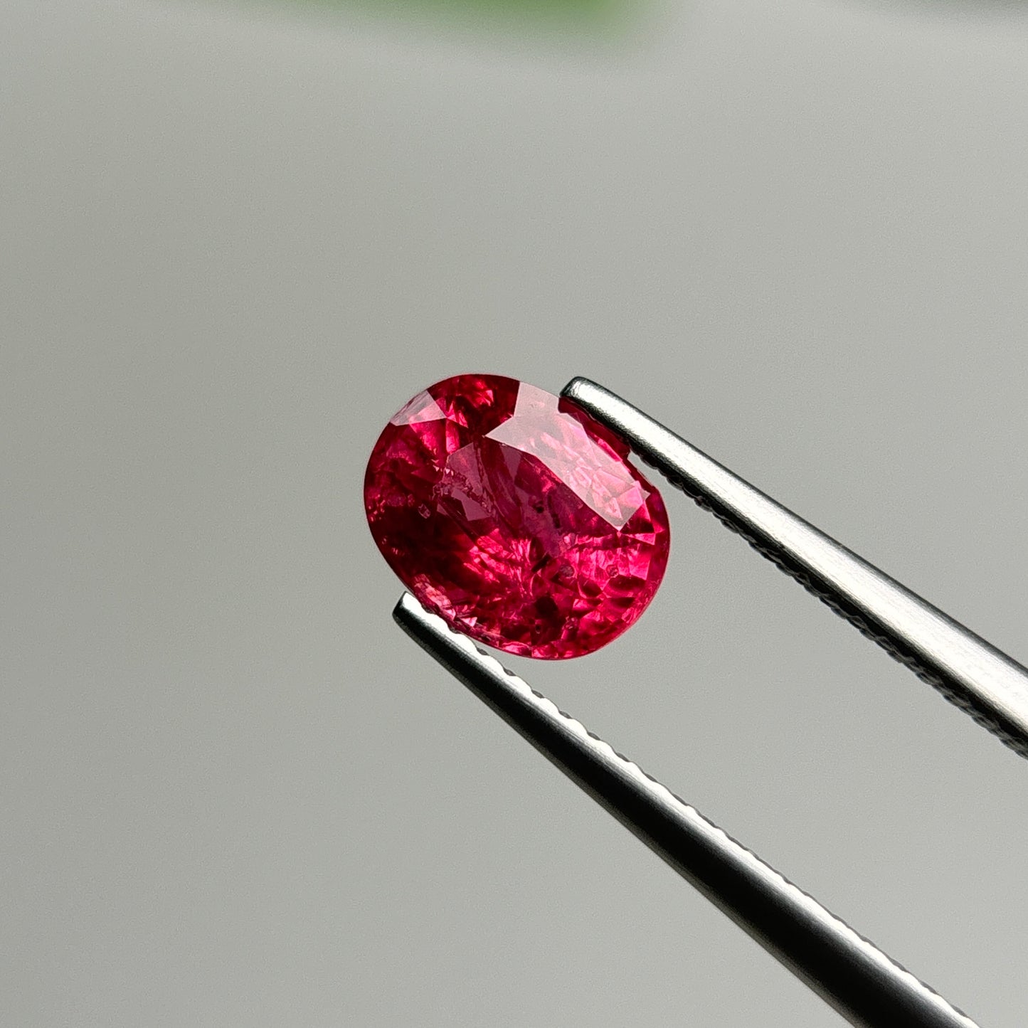 1.66ct Natural Brownish Orange Spinel Vietnam. Cushion Shape.