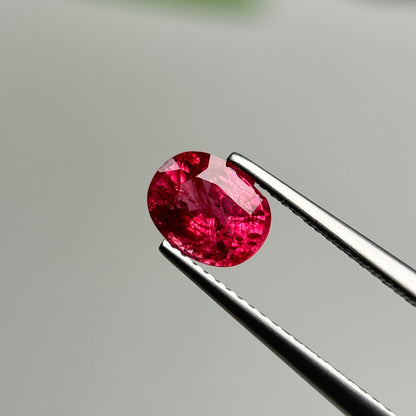 1.66ct Natural Brownish Orange Spinel Vietnam. Cushion Shape.