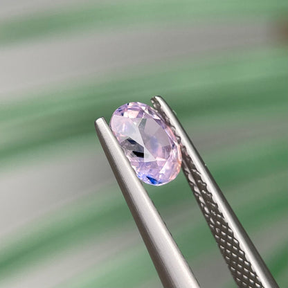 1.09ct Natural Milky Light Pink Sapphire Vietnam