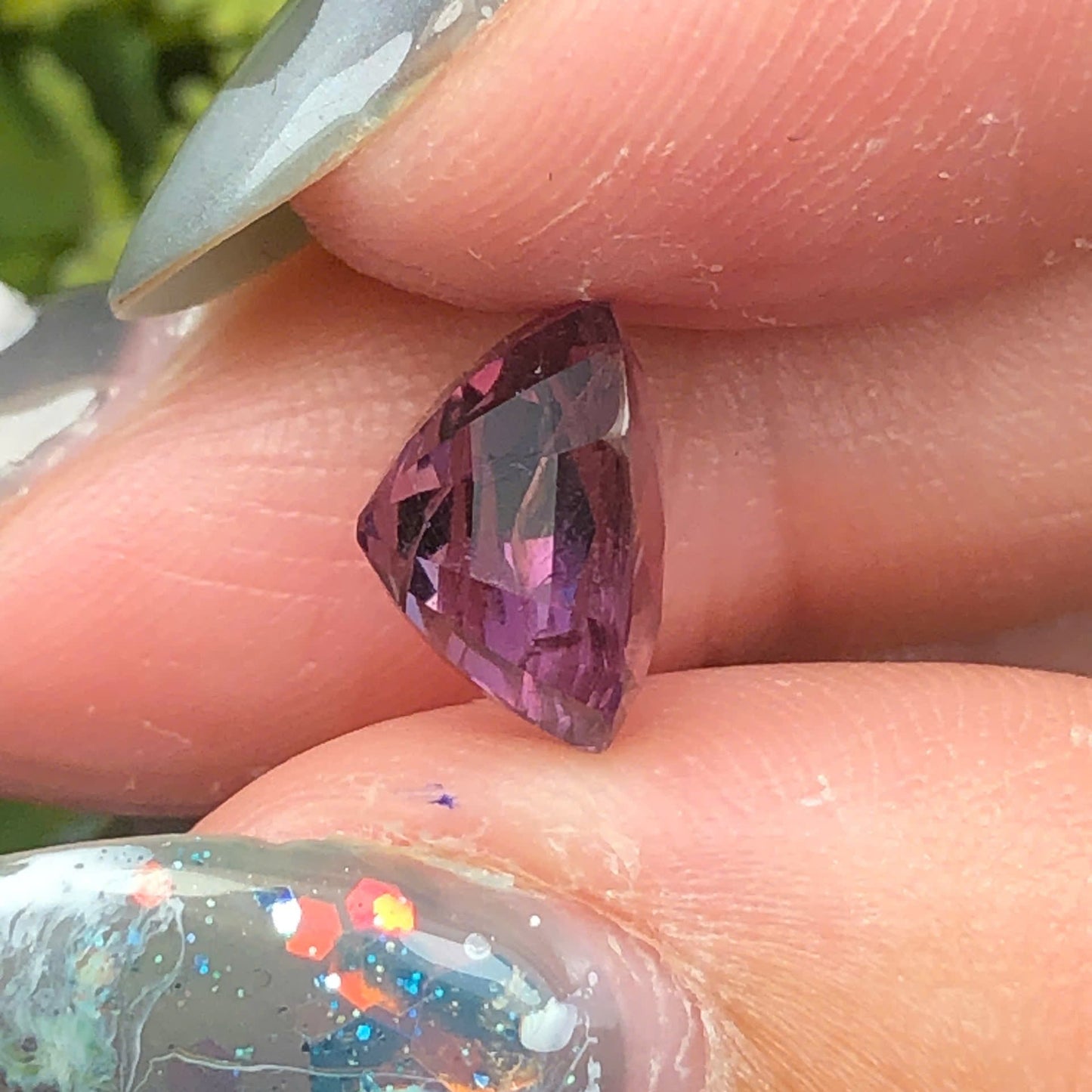 3,25ct Natural Purple Spinel Vietnam. Cushion Shape. No Treatment Spinel Luc Yen.