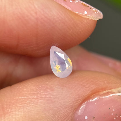 0.28ct Natural White Milky Sapphire Vietnam.