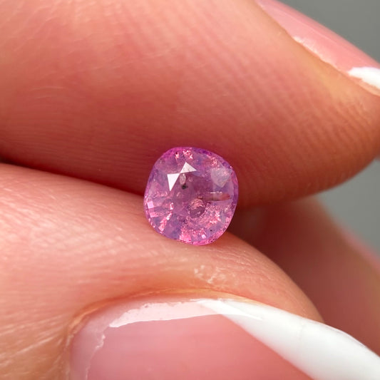 0.49ct Natural Milky Padparadscha Sapphire Vietnam