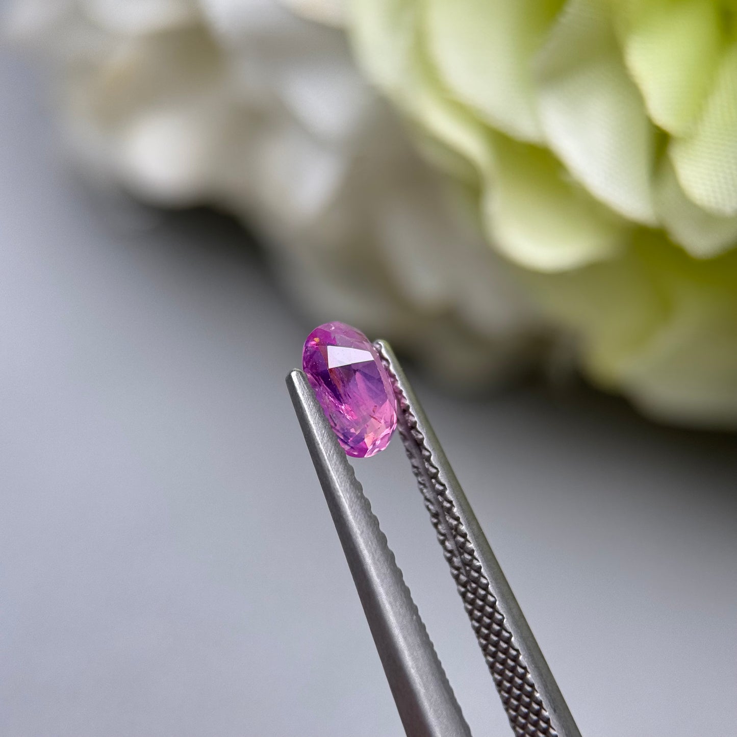 0.85ct Natural Pink Milky Sapphire Vietnam.