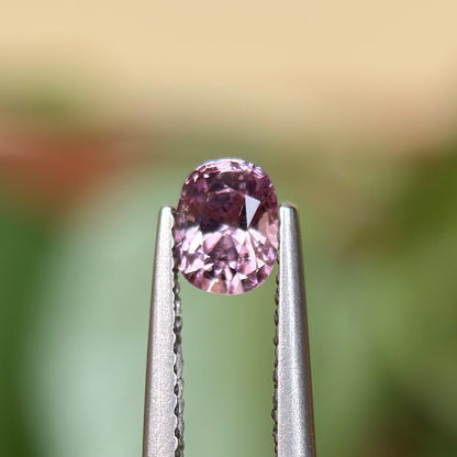 0.58ct Natural Pink-Purple Spinel Vietnam. Cushion Shape.