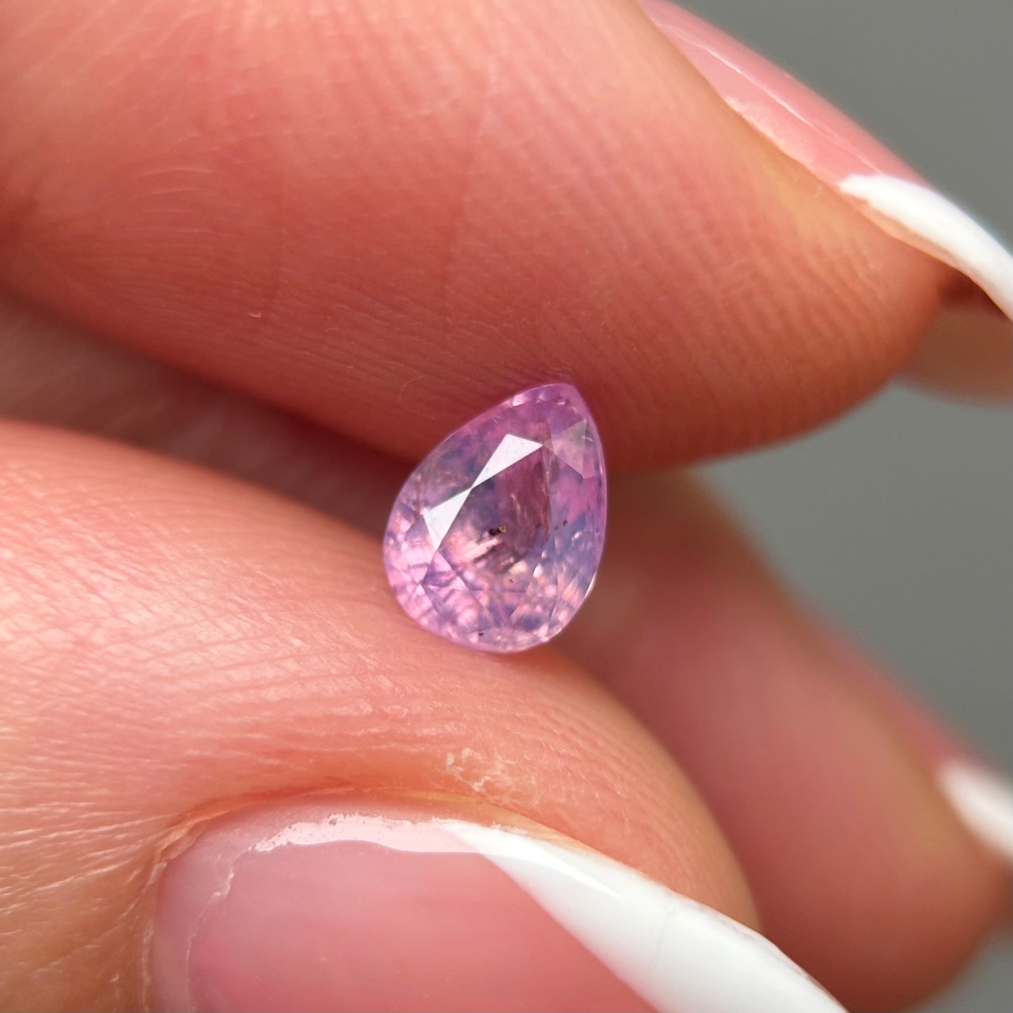 0.61ct Natural Milky Pink Sapphire Vietnam