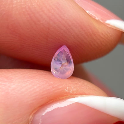 0.26ct Natural Milky Padparadscha Sapphire Vietnam