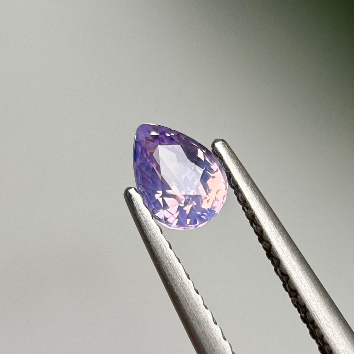 0.55ct Natural Whitish Purple Milky Sapphire Vietnam.