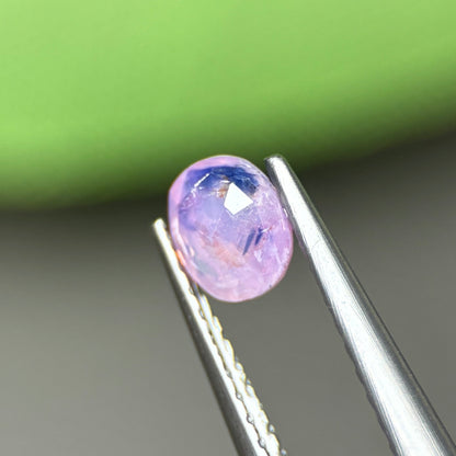 0,41ct Natural Pink Milky Sapphire Vietnam. Cushion Shape. No Treatment Milky Sapphire Luc Yen.