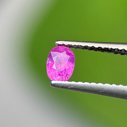 0.36 ct Natural Purple Milky Sapphire Vietnam. Cushion Shape. No Treatment
