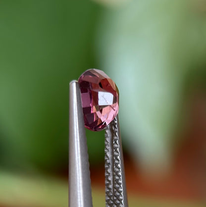 1.23ct Natural Pink Spinel Vietnam. Cushion Shape.