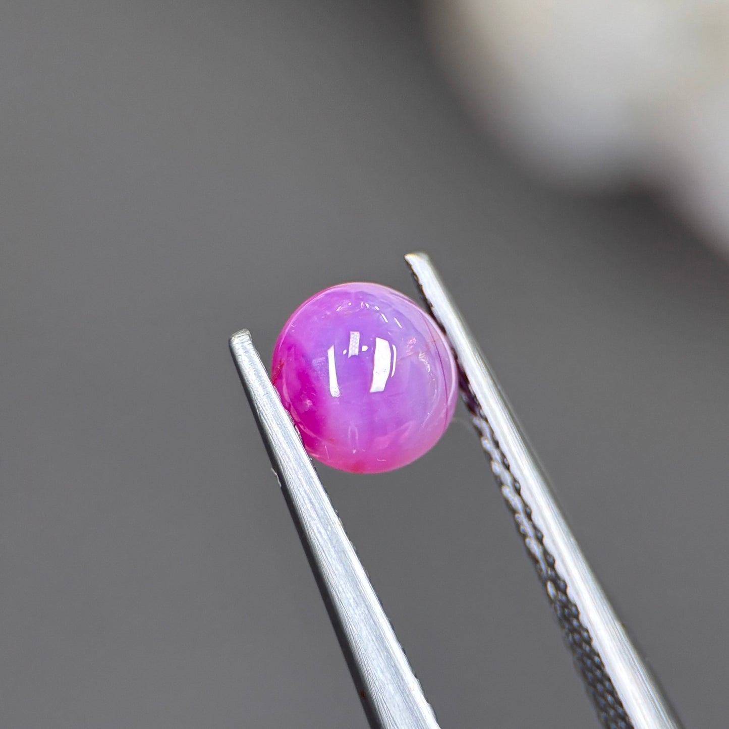 1,26ct Natural Pink Cacbochon Sapphire Viet Nam. No Treatment Sapphire Luc Yen.