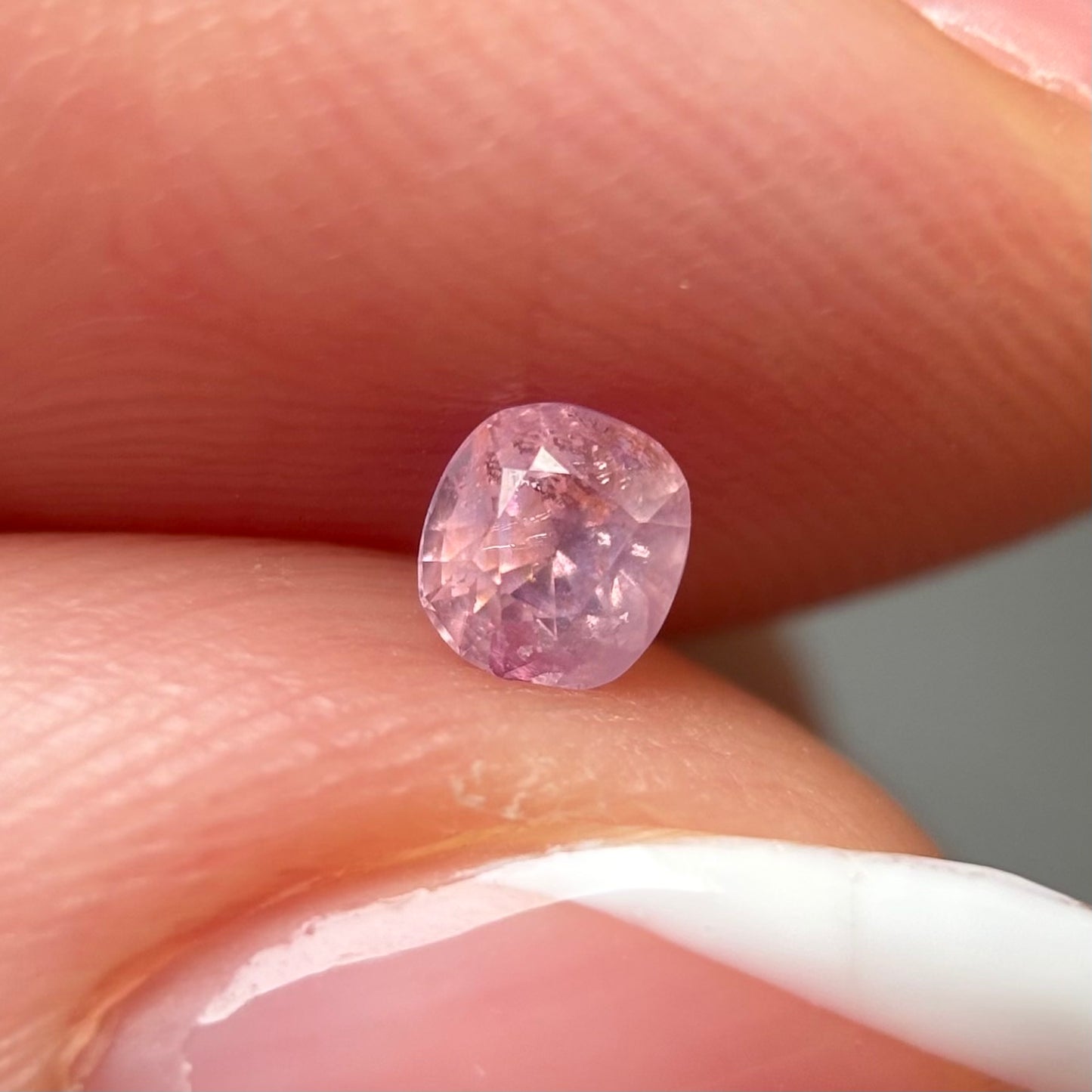 0.32ct Natural Milky Pink Sapphire Vietnam