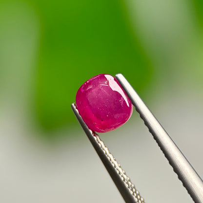 1,45ct Natural Ruby Cacbochon Viet Nam. No treatment Ruby Luc Yen.