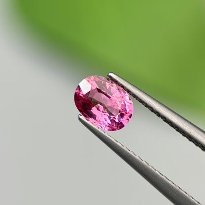 0.97 ct Natural Brownish Pink Spinel Vietnam. Cushion Shape. No Treatment.