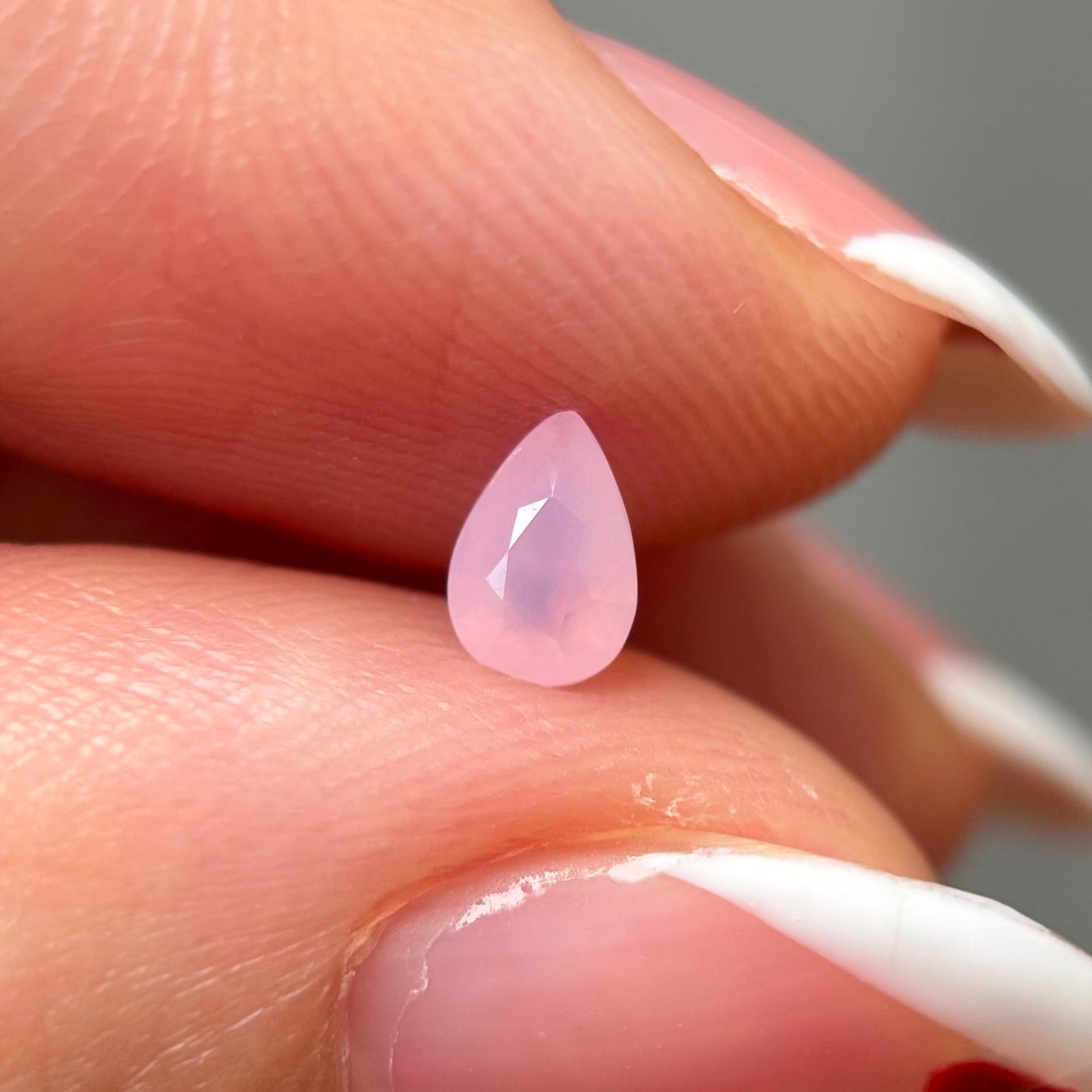 0.35ct Natural Milky Pink Sapphire Vietnam
