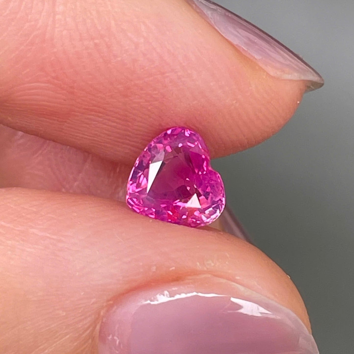 1.0ct Unheated Pink Sapphire Vietnam