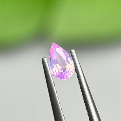 0,32ct Natural Pink Milky Sapphire Vietnam. Pear Shape. No Treatment Milky Sapphire Luc Yen.