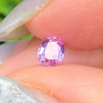 0,37ct Natural Purple Sapphire Vietnam. Cushion Shape. No Treatment Sapphire Luc Yen.