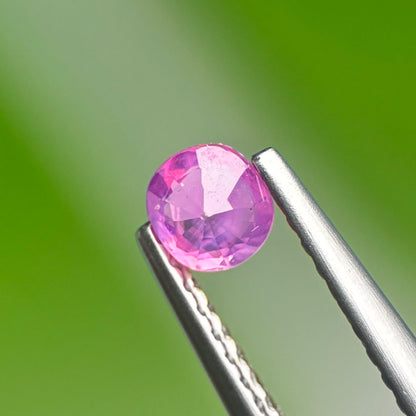 0.32 ct Natural Pink Milky Sapphire Vietnam. Cushion Shape. Unheat.