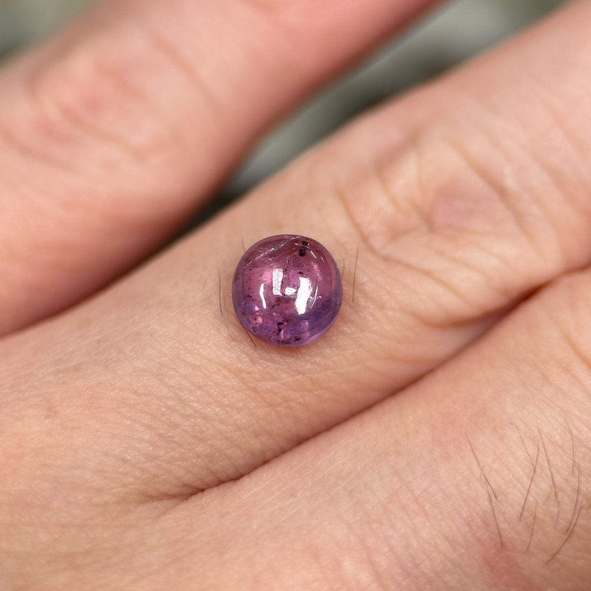 1,96ct Natural Pink Cacbochon Sapphire Viet Nam. No Treatment Sapphire Luc Yen.