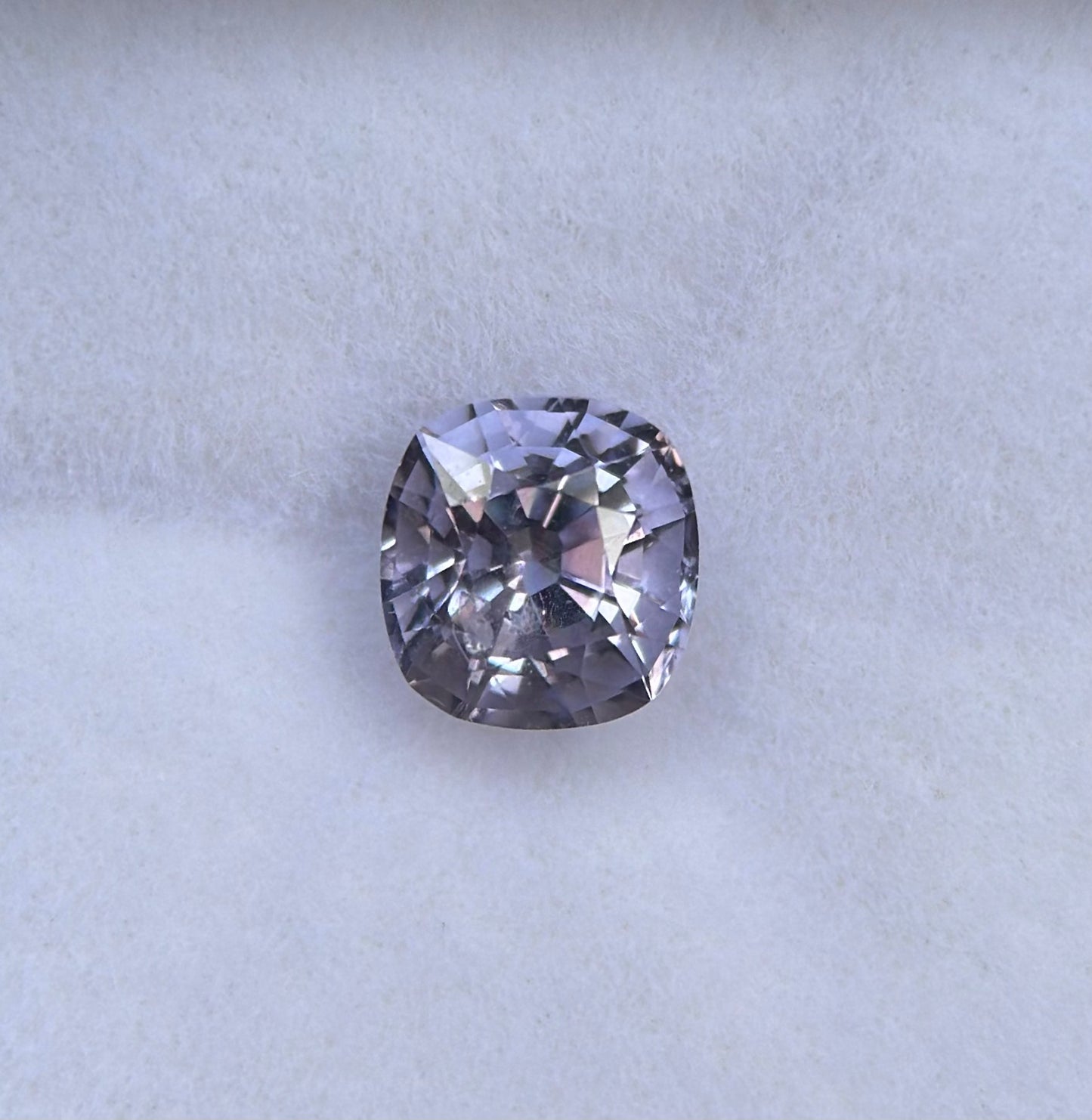 0.96 ct Natural Purple Spinel Vietnam. Cushion Shape. No Treatment.
