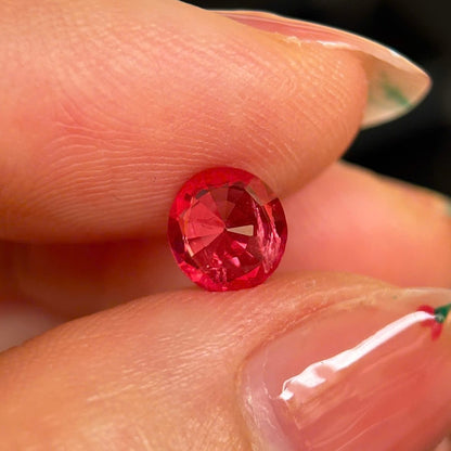 0.88ct Natural Red Spinel Vietnam