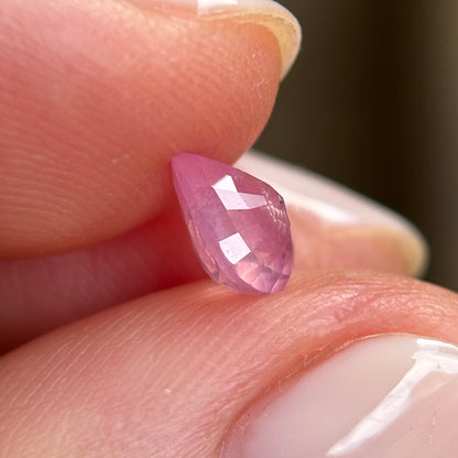 1.05 ct Natural Pink Spinel Vietnam. Pear Shape. No Treatment.