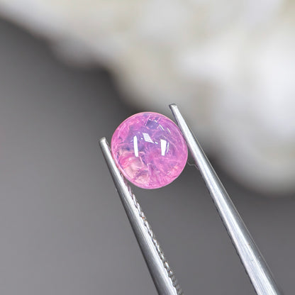 1,79ct Natural Pink Cacbochon Sapphire Viet Nam. No Treatment Sapphire Luc Yen.