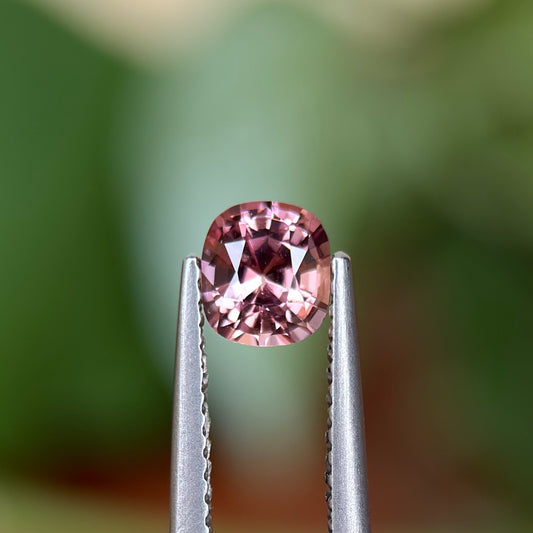 0.69ct Natural Pink Spinel Vietnam. Cushion Shape.