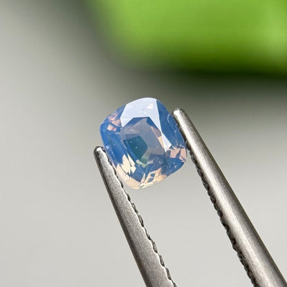 0.55ct Natural Blue Milky Sapphire Vietnam.