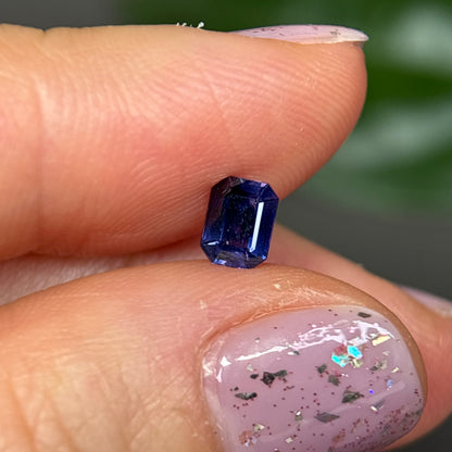 0.53 ct Natural Blue Milky Sapphire Vietnam