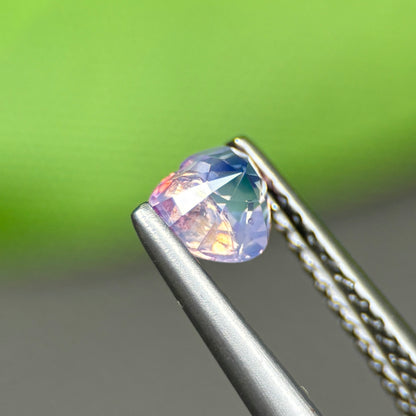0,57ct Natural Blue Sapphire Vietnam. Heart Shape. No Treatment Sapphire Luc Yen.
