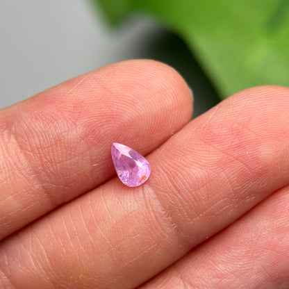 0.57ct Natural Pink Milky Sapphire Vietnam.