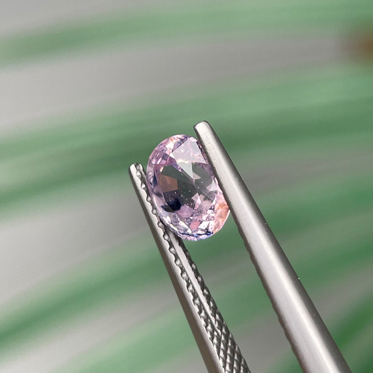 1.09ct Natural Milky Light Pink Sapphire Vietnam