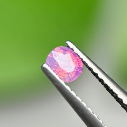 0,29ct Natural Pink Milky Sapphire Vietnam. Cushion Shape. No Treatment Milky Sapphire Luc Yen.