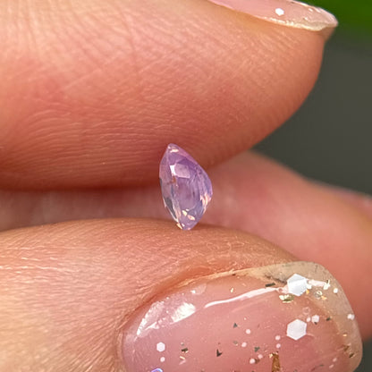 0.34ct Natural Pink Milky Sapphire Vietnam.