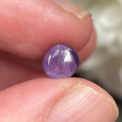 1,69ct Natural Purple Cacbochon Sapphire Viet Nam. No Treatment Sapphire Luc Yen.