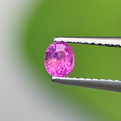 0.39 ct Natural Purple Milky Sapphire Vietnam. Cushion Shape. No Treatment