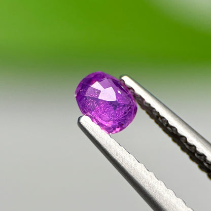 0.28 ct Natural Purple Sapphire Vietnam. Cushion Shape.
