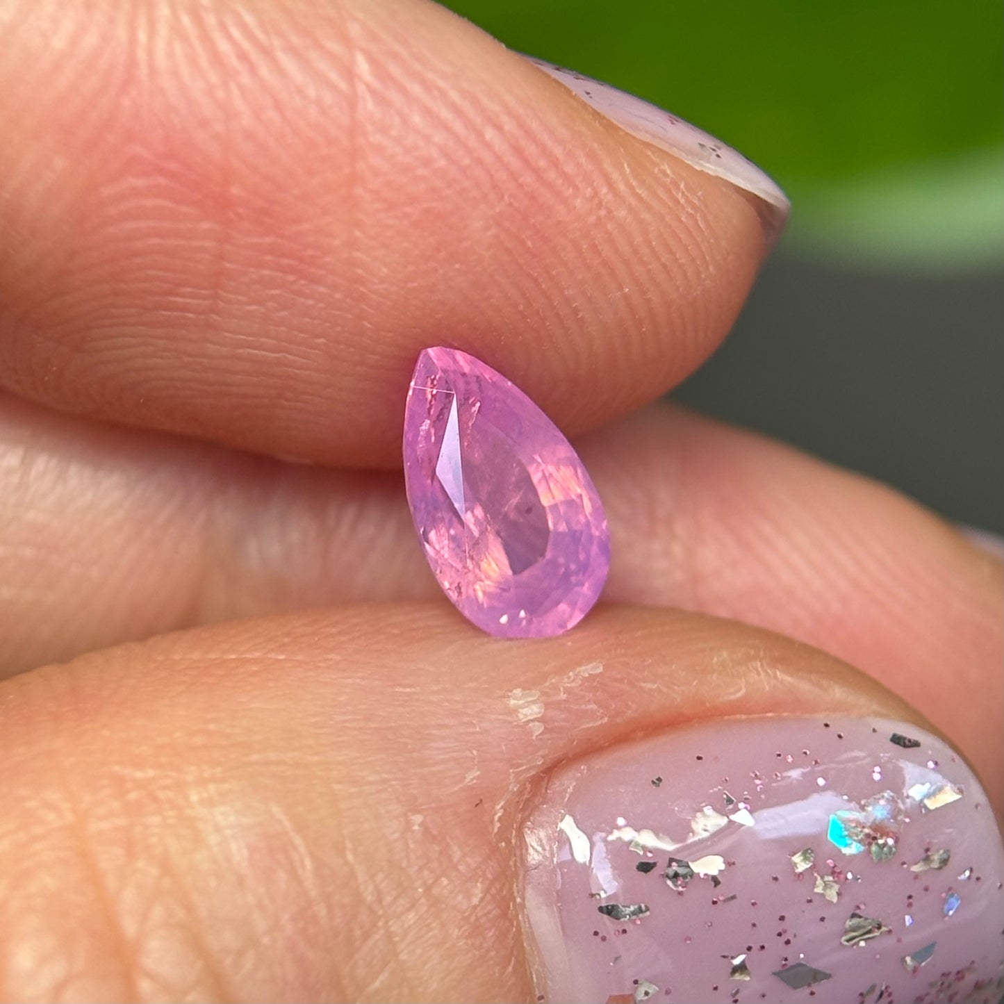 1.15 ct Natural Pink Milky Sapphire Vietnam.