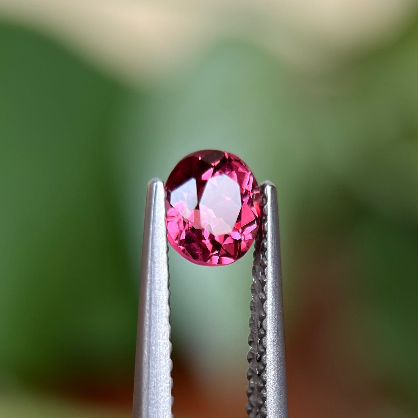 0.77ct Natural Pink Spinel Vietnam. Cushion Shape.