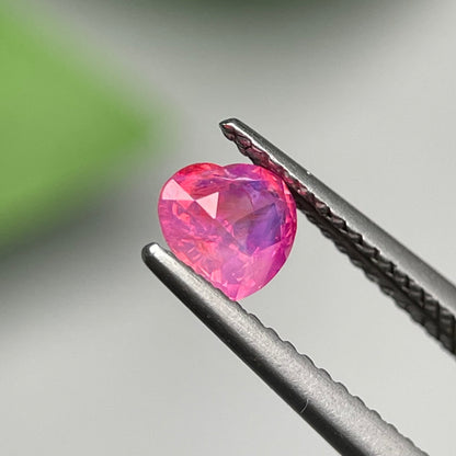 0.68ct Natural Padparadscha Milky Sapphire Vietnam